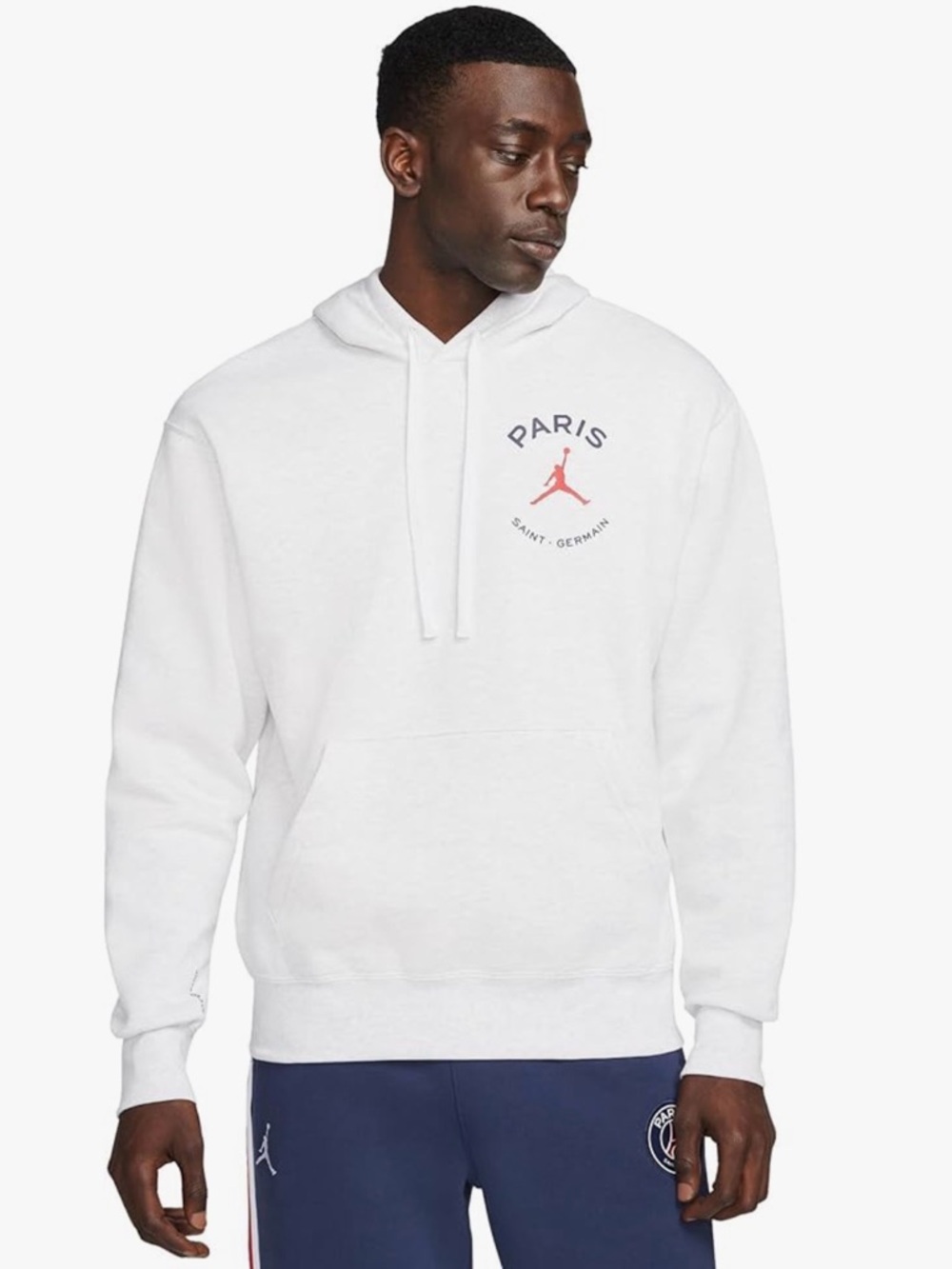 Nike Jordan Paris Saint-Germain GRAY Hoodie - Men's